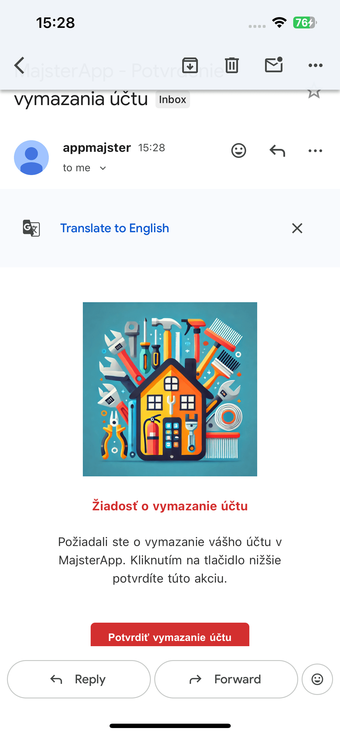 Snímka obrazovky kroku 5